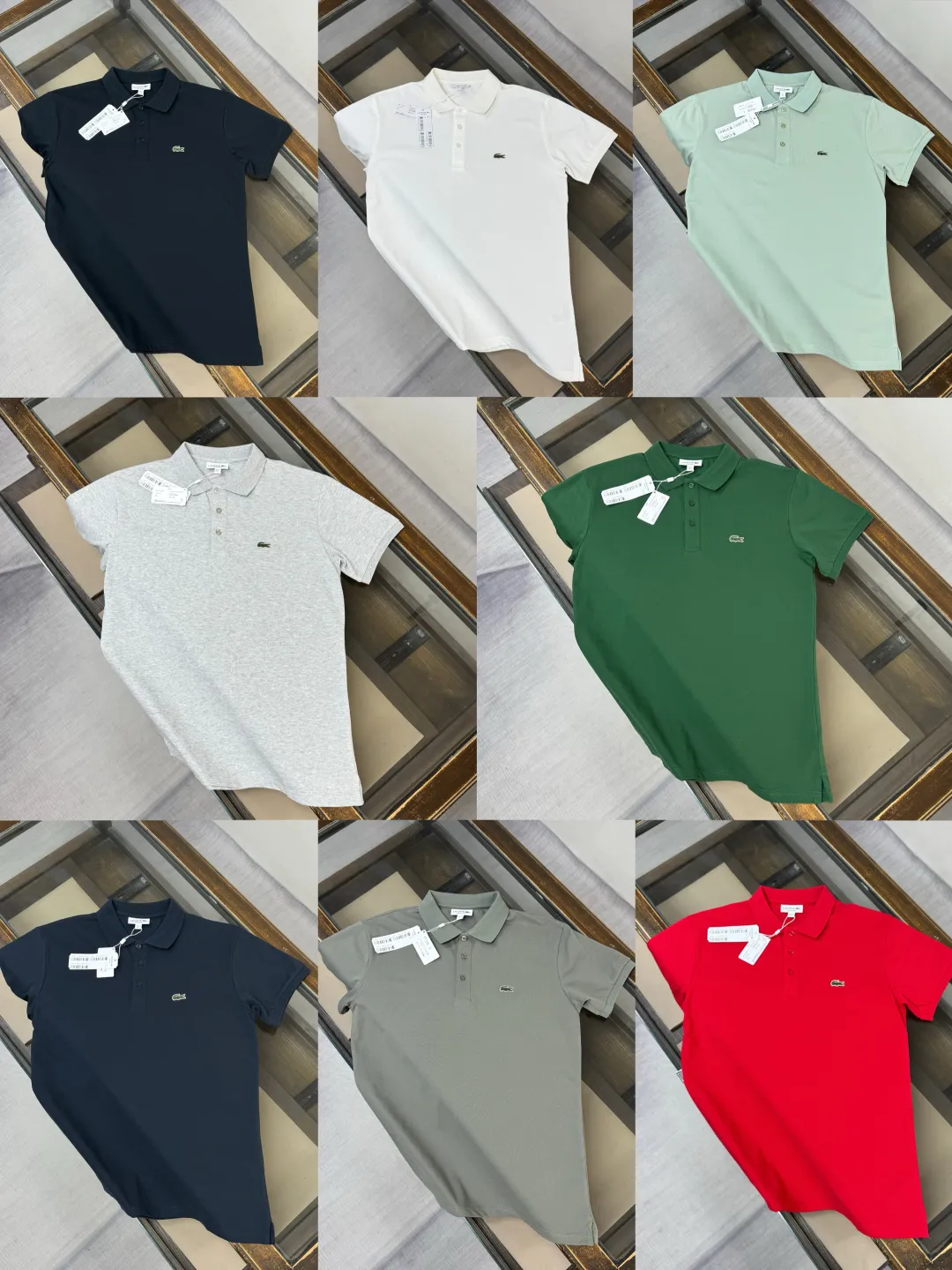 C🌟LACOSTE 2026 New Arrival polo ～ ✅ Same Style～ ， ！ ， ！ ！ ， ， ， ， 👍 Size：M L XL XXL 3XL（ ！）